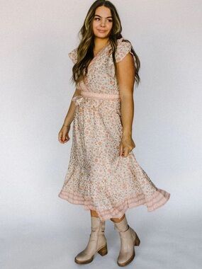 By the River Millie Maxi Dress Medium NWT
